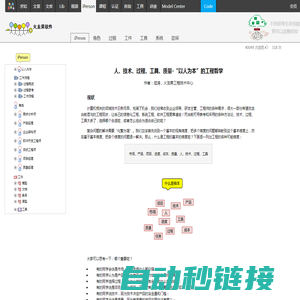 人、技术、过程、工具、质量-“以人为本”的工程哲学-iPerson